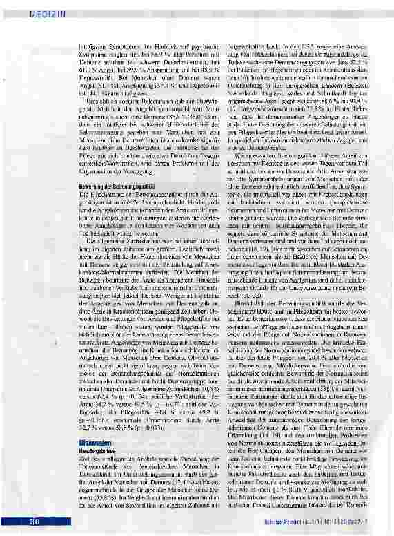 Vorschauseite 6: Todesumstände von Patienten mit Demenz