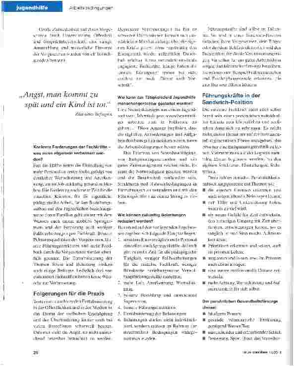 Vorschauseite 3: „Ich würde gerne menschenwürdig arbeiten