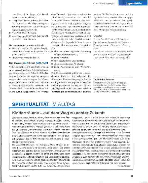 Vorschauseite 4: „Ich würde gerne menschenwürdig arbeiten