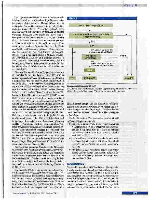 Vorschauseite 5: Diagnostik und Therapiemöglichkeiten bei idiopathischer Lungenfibrose