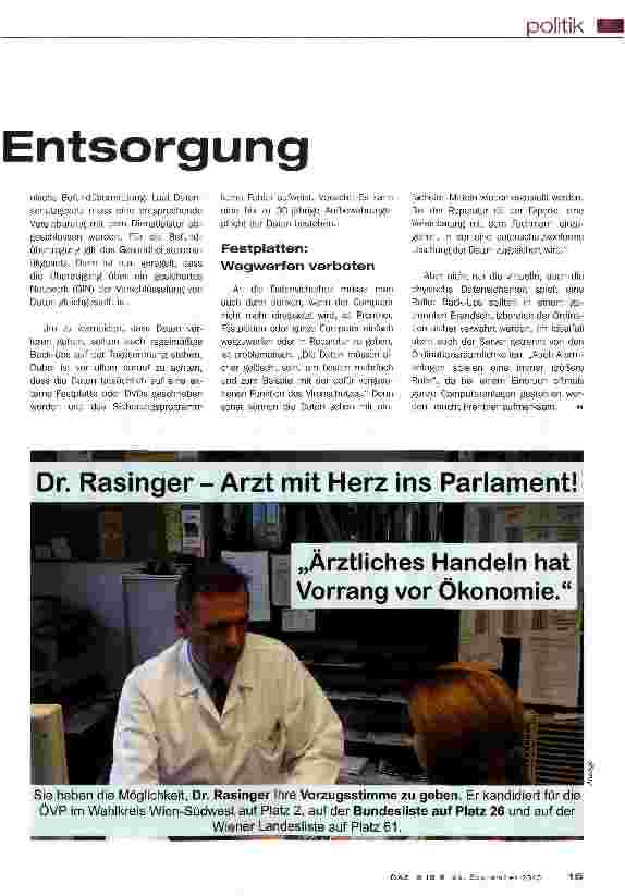 Vorschauseite 2: Vom Passwortschutz bis zur Entsorgung