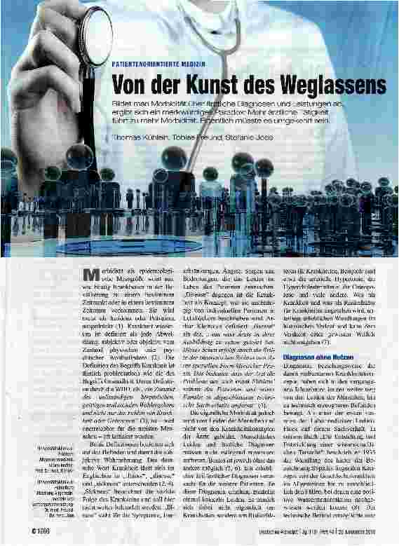 Vorschauseite 1: Von der Kunst des Weglassens