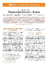 Vorschauseite 1: Transition Schule – Beruf