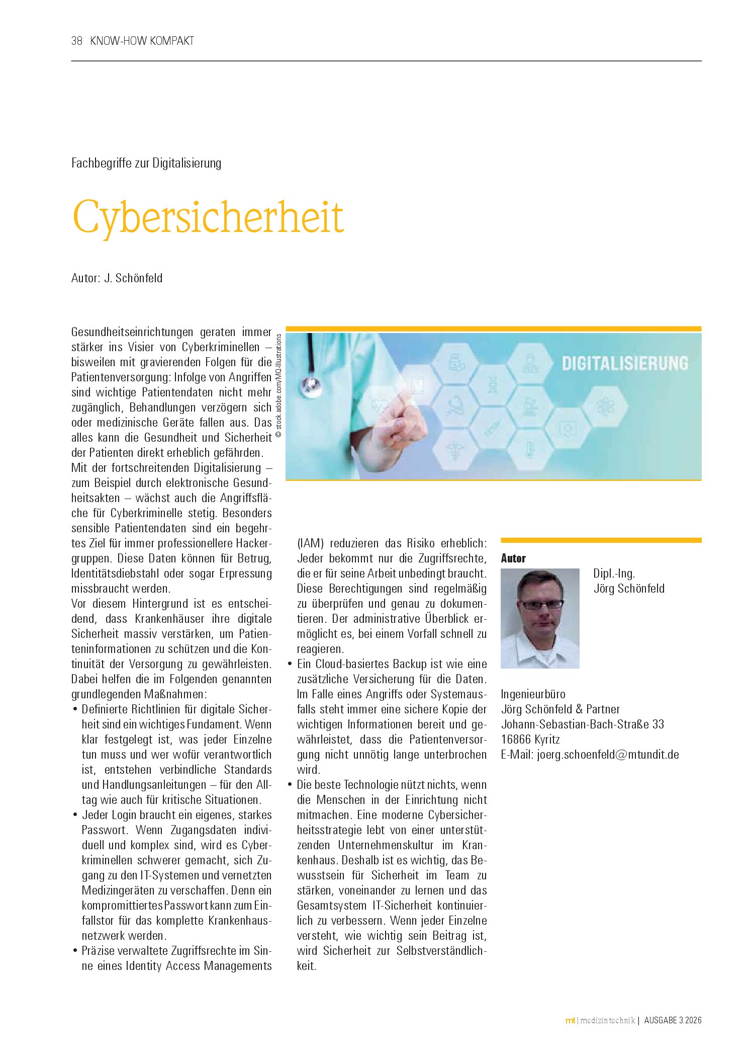 Vorschauseite 1: Fachbegriffe zur Digitalisierung: Cybersicherheit