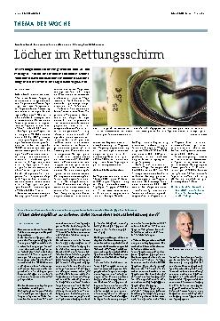 Vorschauseite 1: Löcher im Rettungsschirm