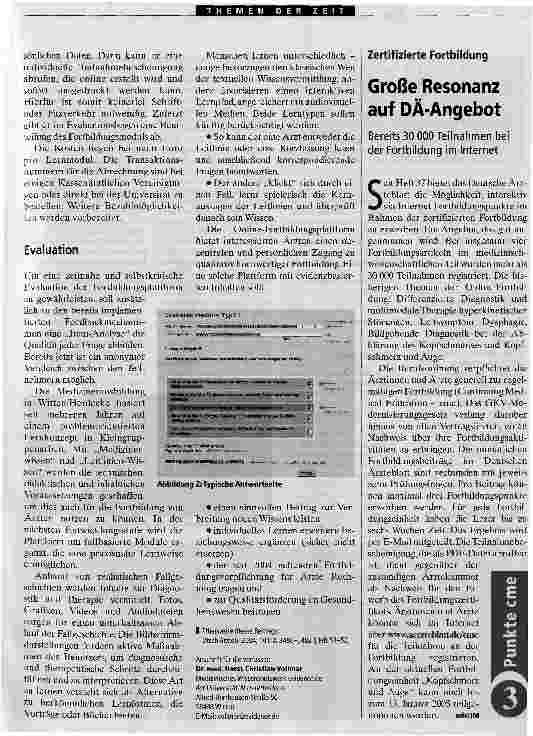 Vorschauseite 3: Online-Fortbildung. Realitätsnah lernen