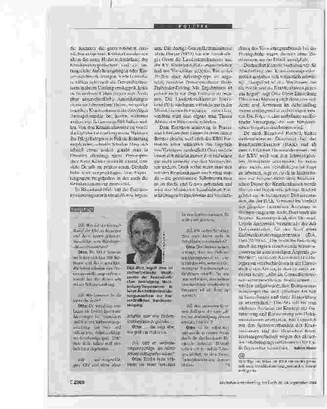Vorschauseite 2: Vereinfachen, angleichen, abschaffenWeniger Bürokratie in Praxen und Kliniken
