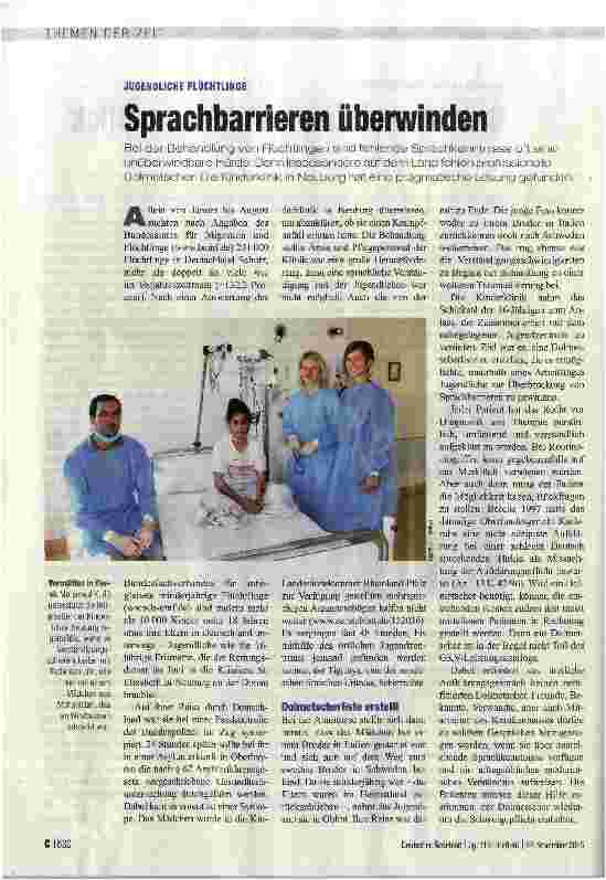 Vorschauseite 1: Sprachbarrieren überwinden