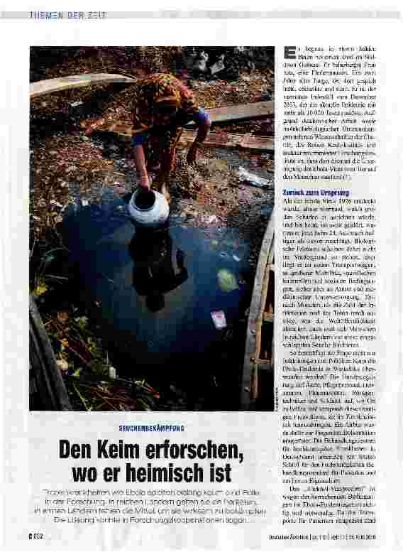 Vorschauseite 1: Den Keim erforschen, wo er heimisch ist