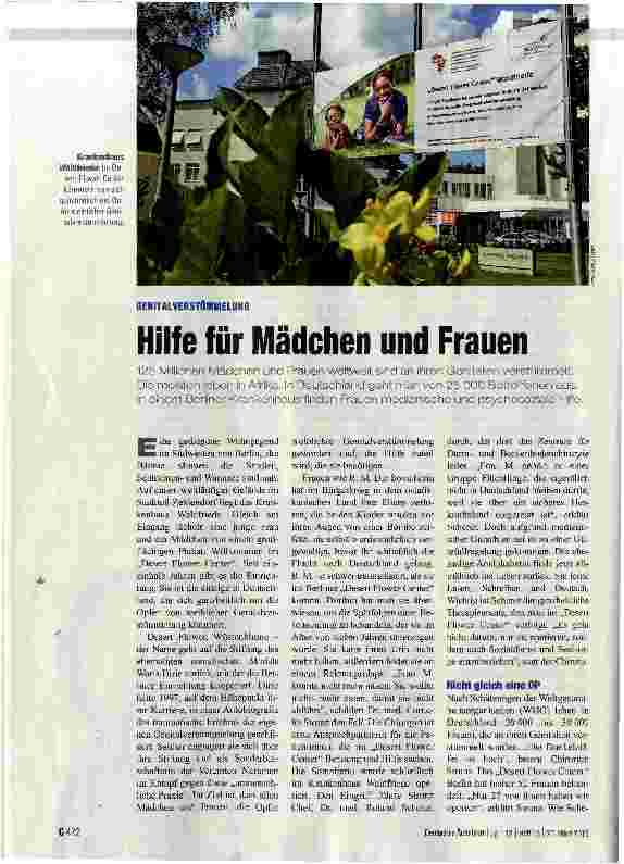 Vorschauseite 1: Hilfe für Mädchen und Frauen