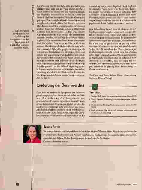 Vorschauseite 5: Neuer Schwung mit japanischer Meridiantherapie