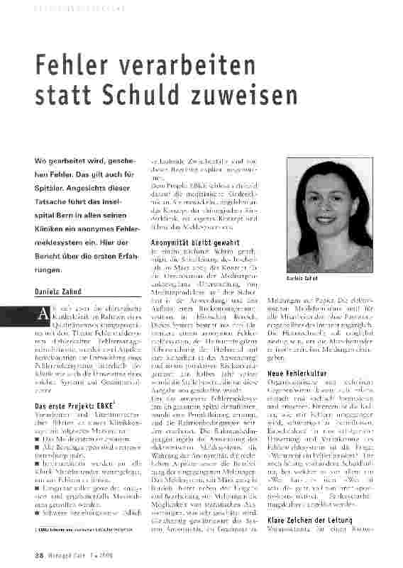 Vorschauseite 1: Fehler verarbeiten statt Schuld zuweisen