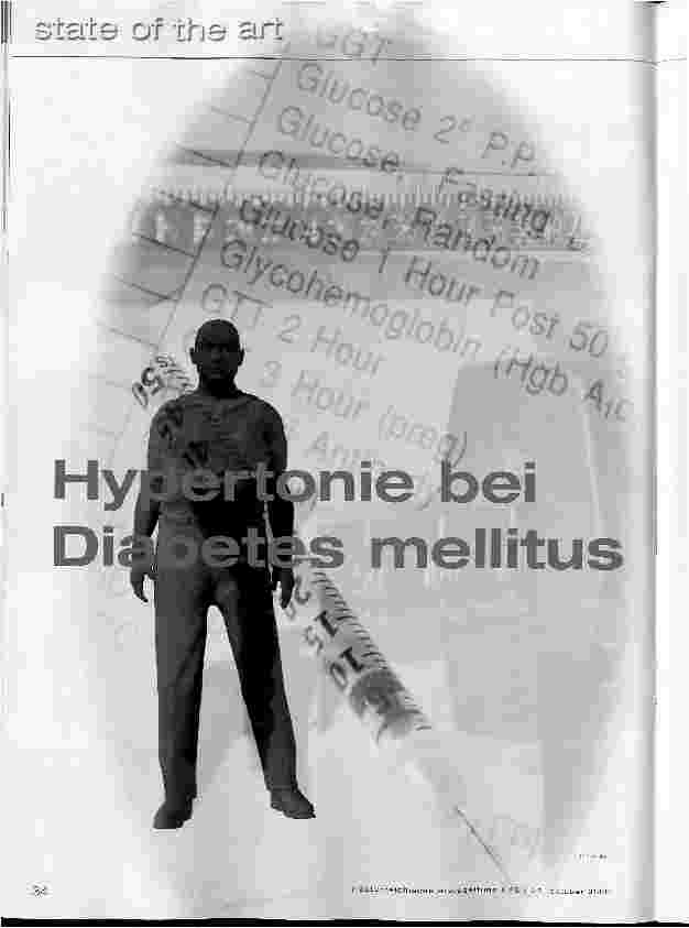Vorschauseite 1: Hypertonie bei Diabetes mellitus