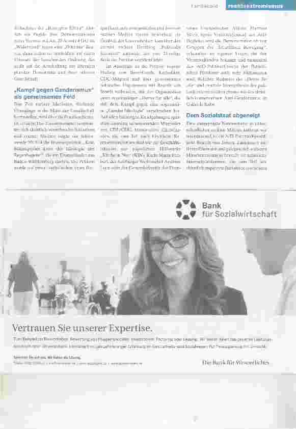 Vorschauseite 3: Familienbild als Einflugschneise: Was Gläubige anfällig macht