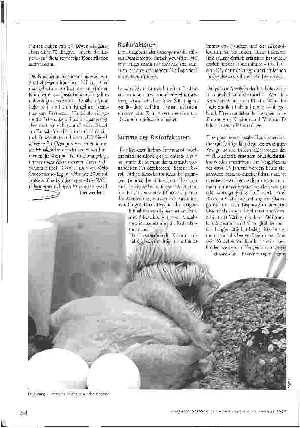 Vorschauseite 3: Osteoporose - Eine Frage der Motivation