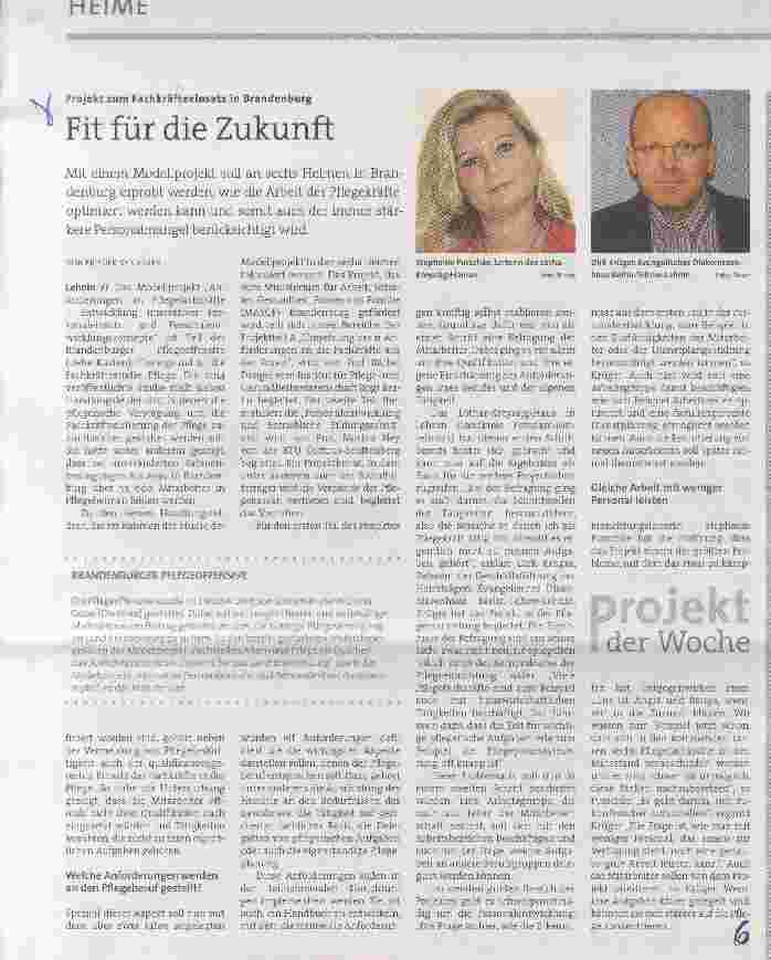 Vorschauseite 1: Fit für die Zukunft