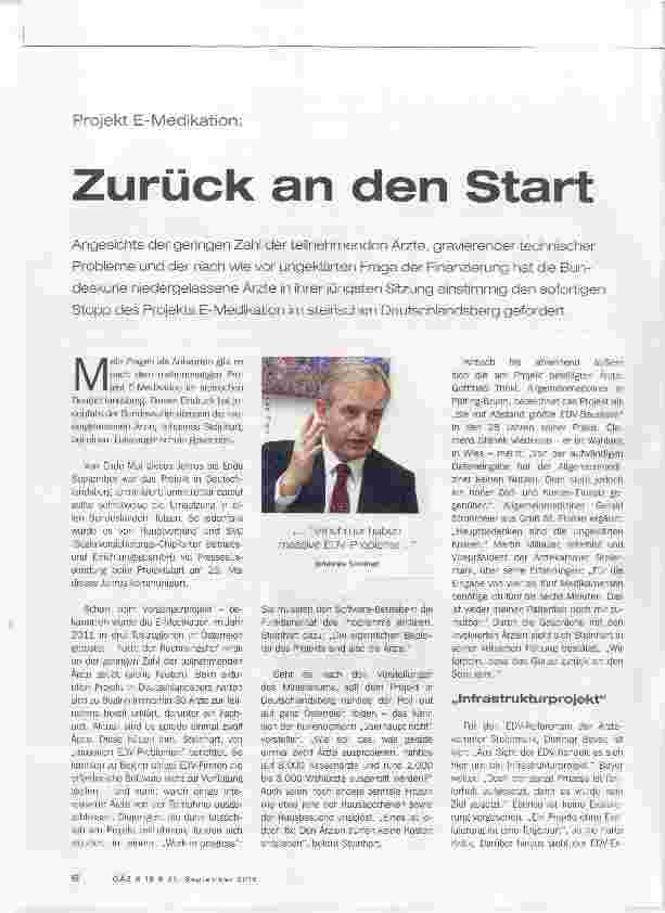 Vorschauseite 1: Zurück an den Start
