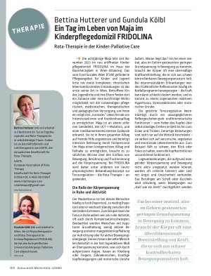 Vorschauseite 1: Ein Tag im Leben von Maja im Kinderpflegedomizil FRIDOLINA
