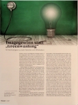 Vorschauseite 1: Imagegewinn statt "Greenwashing"