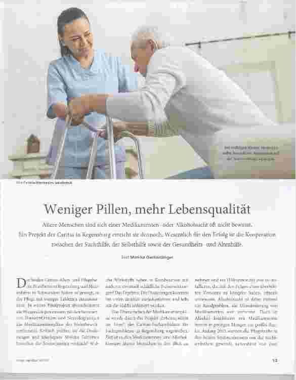 Vorschauseite 1: Weniger Pillen, mehr Lebensqualität