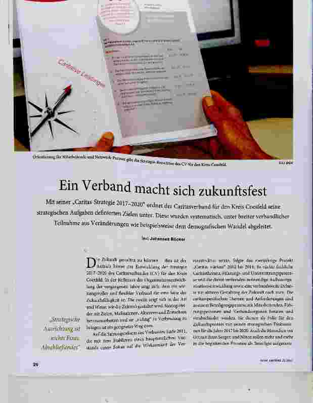 Vorschauseite 1: Ein Verband macht sich zukunftsfest