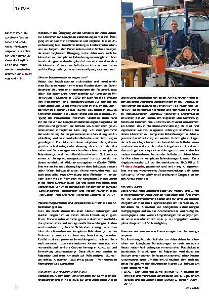 Vorschauseite 3: Teilhabe am Arbeitsleben für Menschen mit komplexen Behinderungen