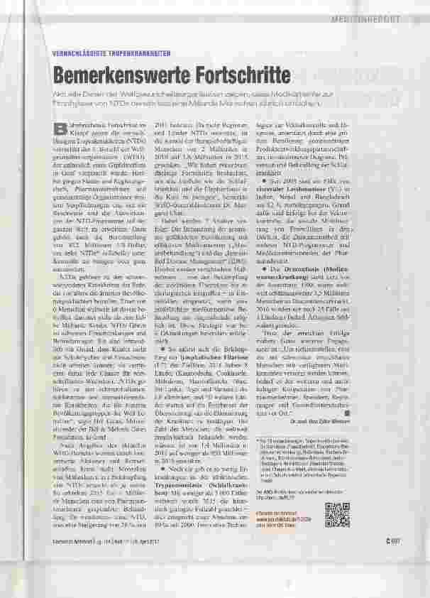 Vorschauseite 1: Bemerkenswerte Fortschritte