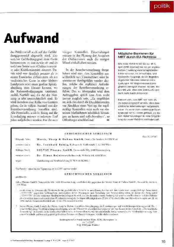 Vorschauseite 2: Mehr administrativer Aufwand