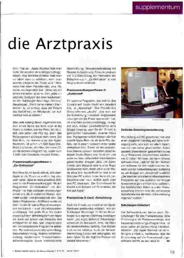 Vorschauseite 2: Vitamin A für die Arztpraxis