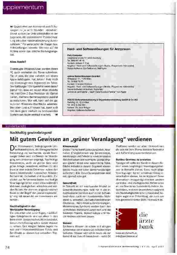 Vorschauseite 3: Vitamin A für die Arztpraxis