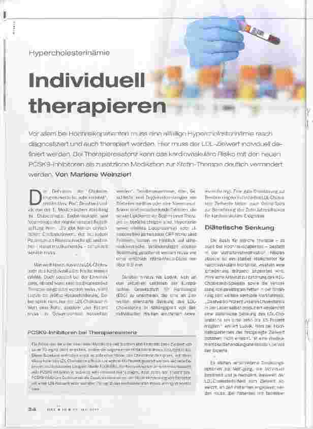 Vorschauseite 1: Individuell therapieren