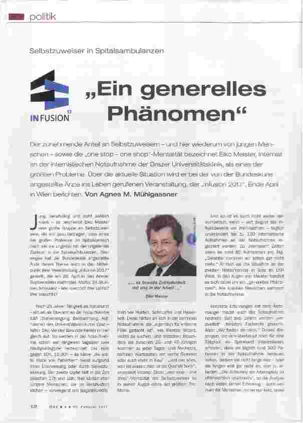 Vorschauseite 1: Ein generelles Phänomen
