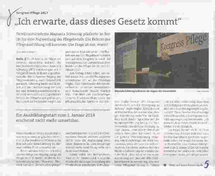 Vorschauseite 1: Ich erwarte, dass dieses Gesetz kommt