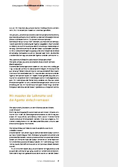 Vorschauseite 4: Bauchmama und Herzensmama