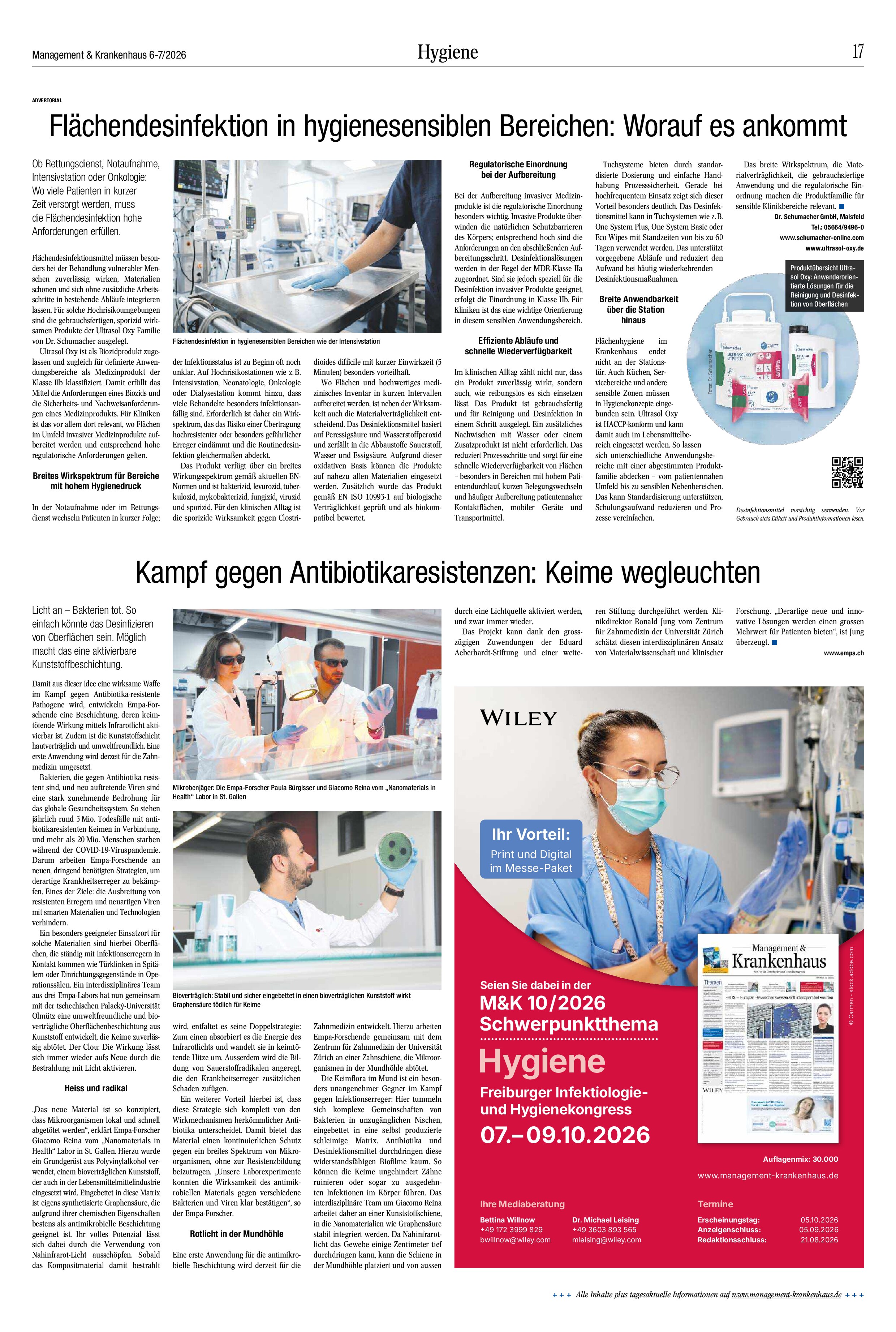 Vorschauseite 4: Hygiene