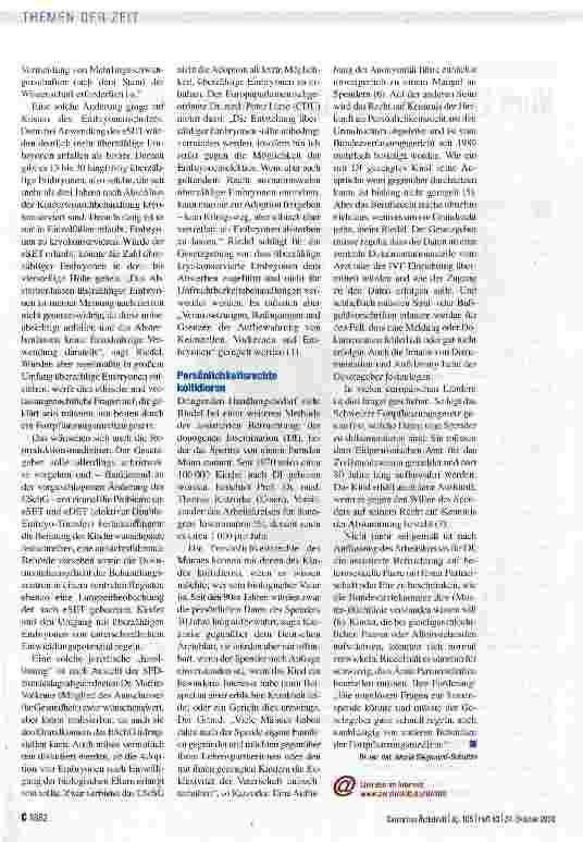 Vorschauseite 2: Vom Zeugen und Absterbenlassen