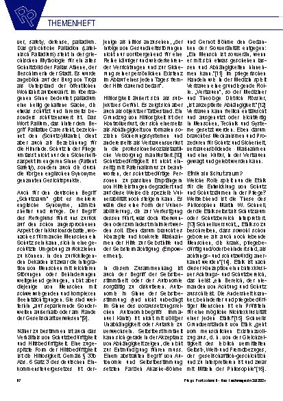 Vorschauseite 3: Schutz und Schutzräume in der Pflege: Schutz und Schutzräume – buchstäblich und im übertragenen Sinne