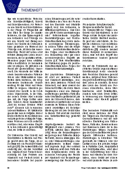Vorschauseite 5: Schutz und Schutzräume in der Pflege: Schutz und Schutzräume – buchstäblich und im übertragenen Sinne