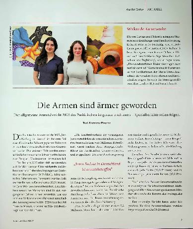 Vorschauseite 1: Die Armen sind ärmer geworden