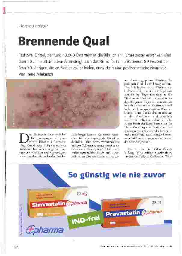 Vorschauseite 1: Brennende Qual