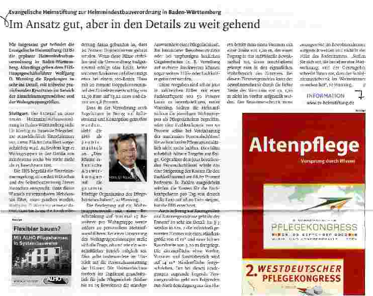 Vorschauseite 1: Im Ansatz gut, aber in den Details zu weit gehend