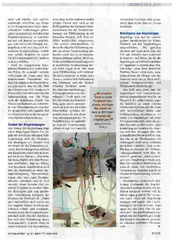 Vorschauseite 2: Das Beste für den Patienten
