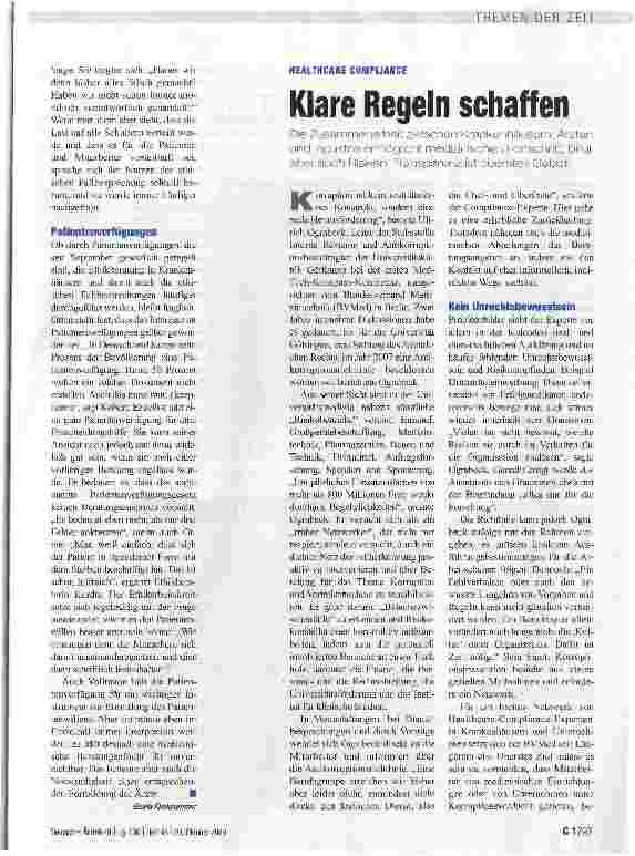 Vorschauseite 4: Das Beste für den Patienten