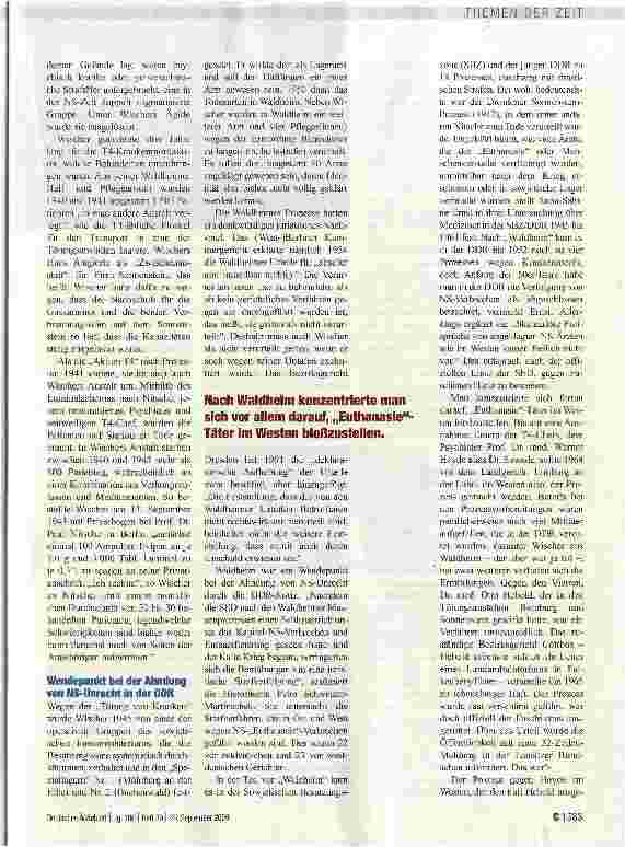 Vorschauseite 2: Die Waldheim-Story