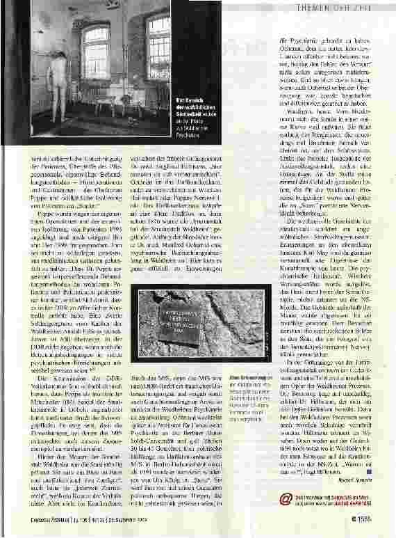 Vorschauseite 4: Die Waldheim-Story