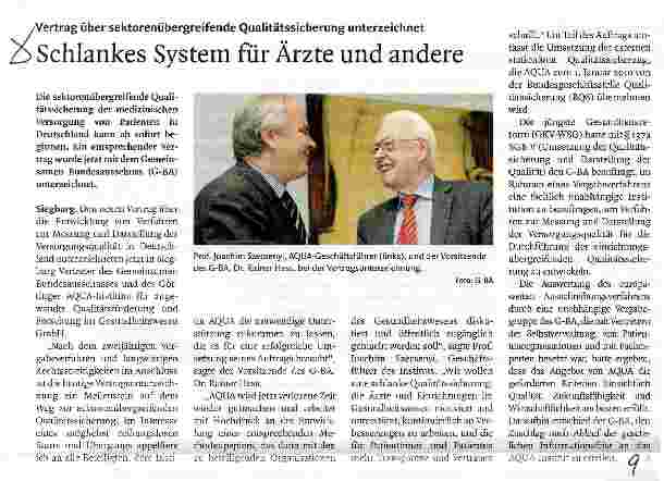 Vorschauseite 1: Schlankes System für Ärzte und andere
