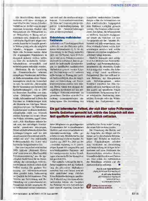 Vorschauseite 2: Wünsche der Betroffenen