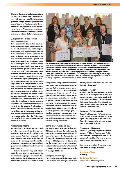 Vorschauseite 4: DEWU Deutscher Wundkongress / Bremer Pflegekongress 2025