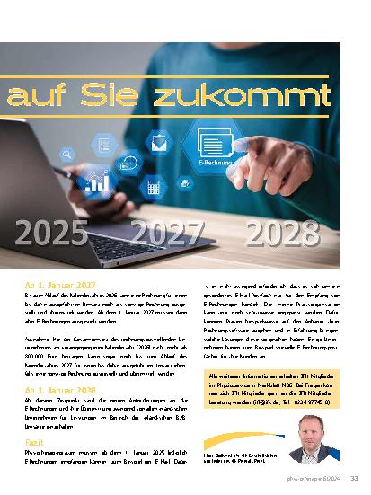 Vorschauseite 2: E-Rechnungen: Was auf Sie zukommt
