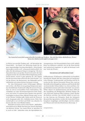 Vorschauseite 3: Mit Esprit und ohne Alkohol